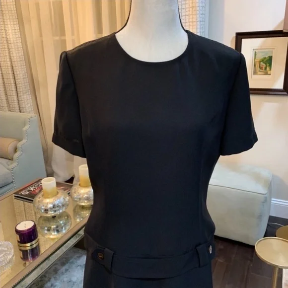 DW3 for David Warren) black dress - Picture 7 of 15